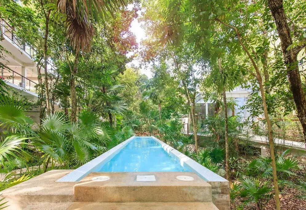 Beach Oasis Jungle Garden Private Beach Club Apartment Akumal 0*,